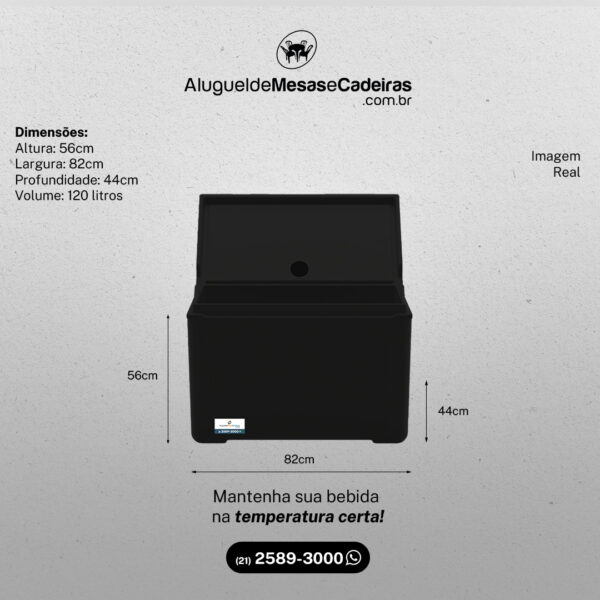 Aluguel de Caixa Térmica 120 Litros RJ: Ideal para Seus Eventos